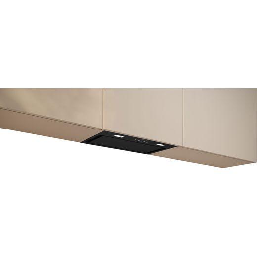 NEFF N70 Cooker Hood - Black - Cooker hood in cupboard shot